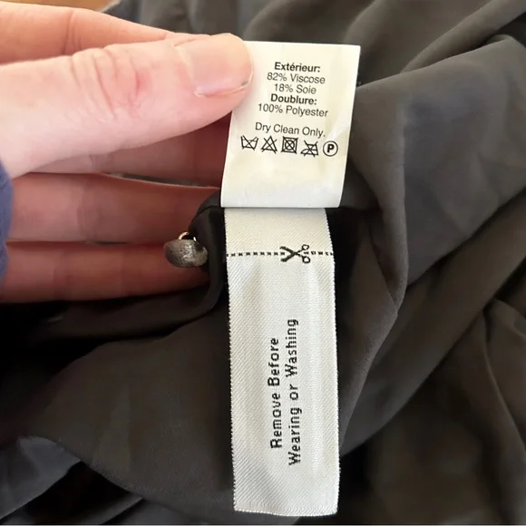 MADEWELL Velvet Button Down Cami Whimsigoth Fairy Grunge Boho Goblincore Size 00 - Picture 10 of 10